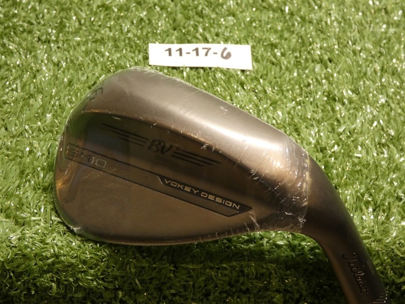 Titleist Vokey SM10 Nickel 56* 12* Sand Wedge D Grind Dynamic Gold Steel New