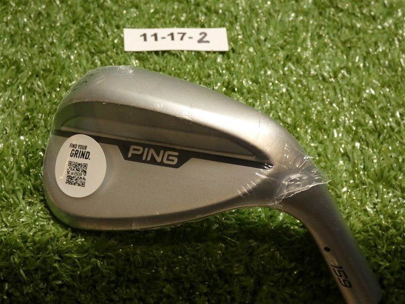 Ping S159 Chrome 56* 12* Sand Wedge S Grind ZZ 115 Steel Black Dot New