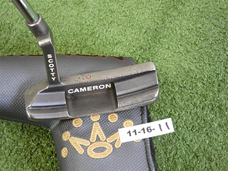 Titleist Scotty Cameron Circa 62 Charcoal Mist 3 34″ Putter with Headcover