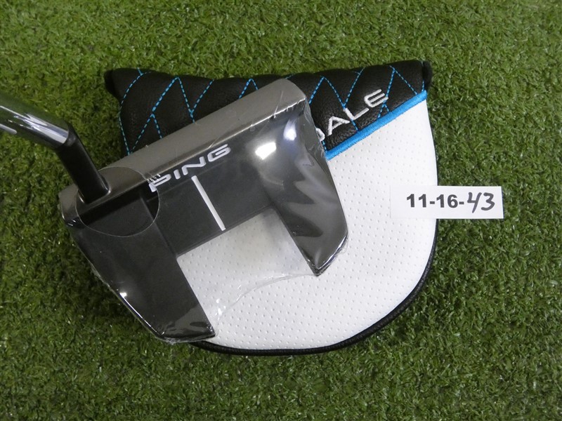 Ping 2025 Scottsdale Prime Tyne 4 34″ Strong Arc Putter with HC SS Black Dot New