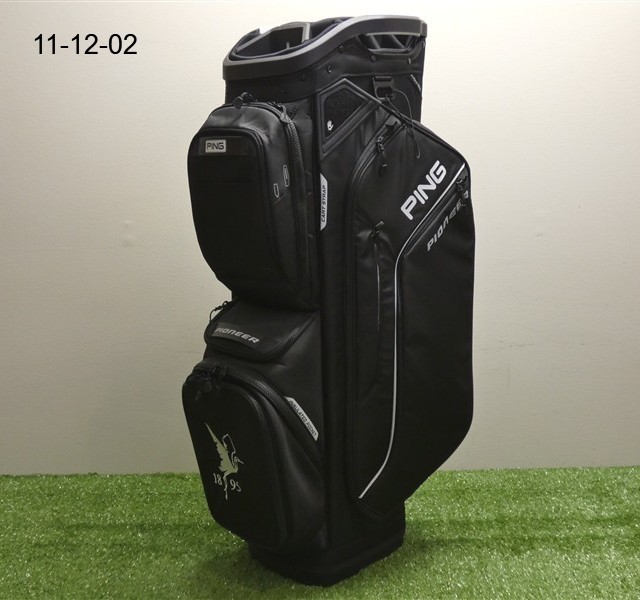Ping Pioneer Mens 15-Way Cart Bag C.C. Logo Black/White New