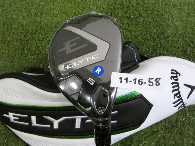 Callaway 2025 Elyte 24* 5 Hybrid Denali Charcoal 60g 5.5 Regular Graphite HC New