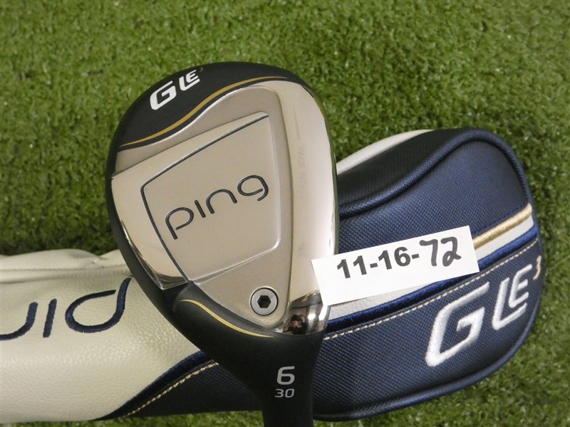 PING G Le3 30* Womens 6 Hybrid Rescue ULT250 Lite Ladies Graphite with HC New