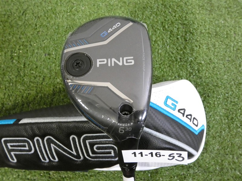 PING G440 30* 6 Hybrid Rescue Alta CB 70 Regular Graphite with Headcover New