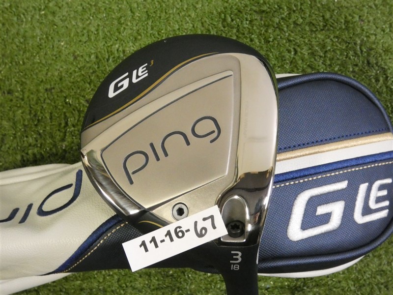 PING G Le3 18* Womens 3 Wood ULT250 Lite Ladies Graphite with Headcover New