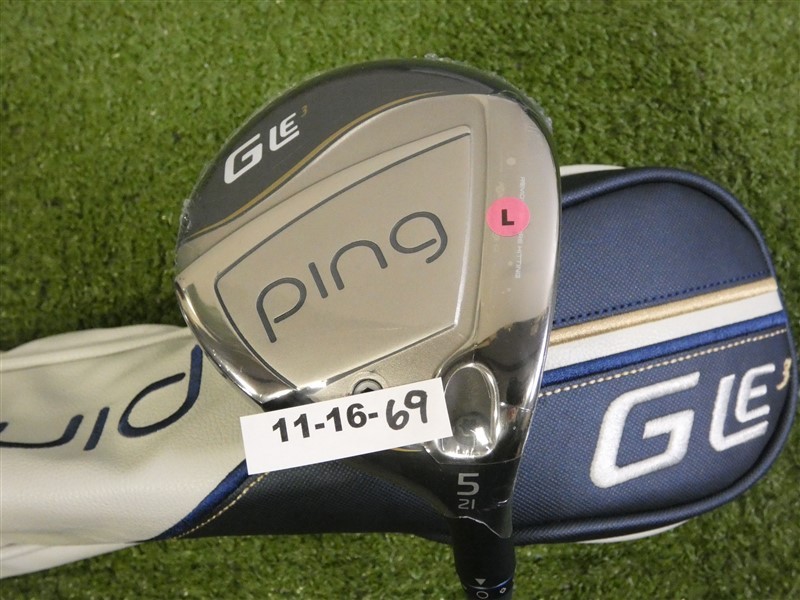 PING G Le3 21* Womens 5 Wood ULT250 Lite Ladies Graphite with Headcover New