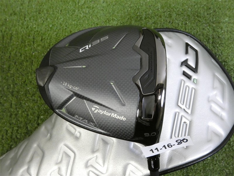 TaylorMade Qi35 Max 9.0* Driver HZRDUS Smoke 60g 6.5 X Extra Stiff with HC New