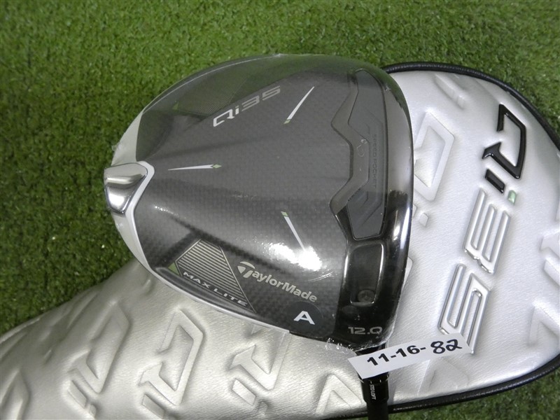 TaylorMade 2025 Qi35 Max Lite 12.0* Driver Vanquish 40 R2 Senior w Headcover New