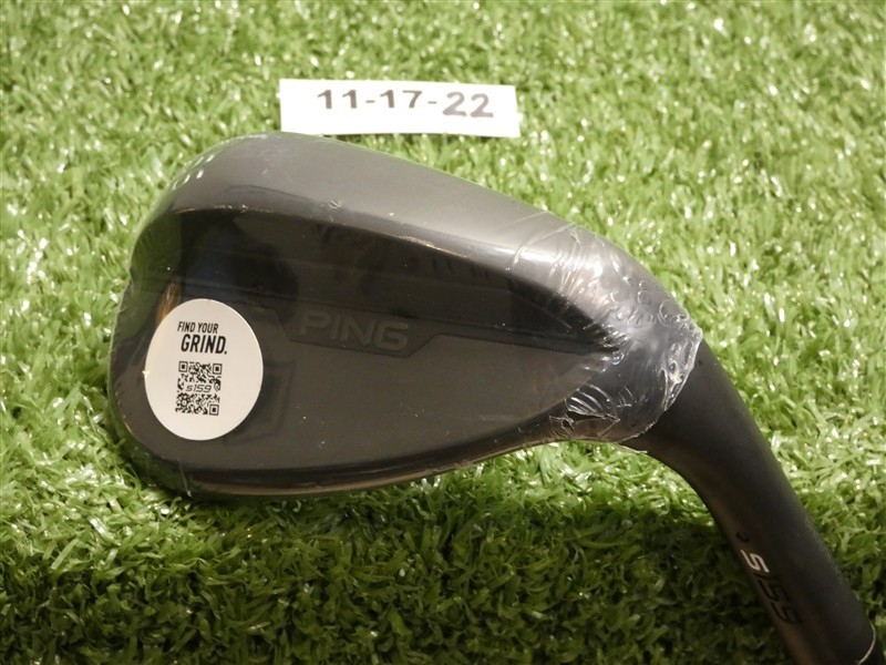 Ping S159 Midnight Black 56* 12* Sand Wedge S Grind ZZ 115 Steel Black Dot New