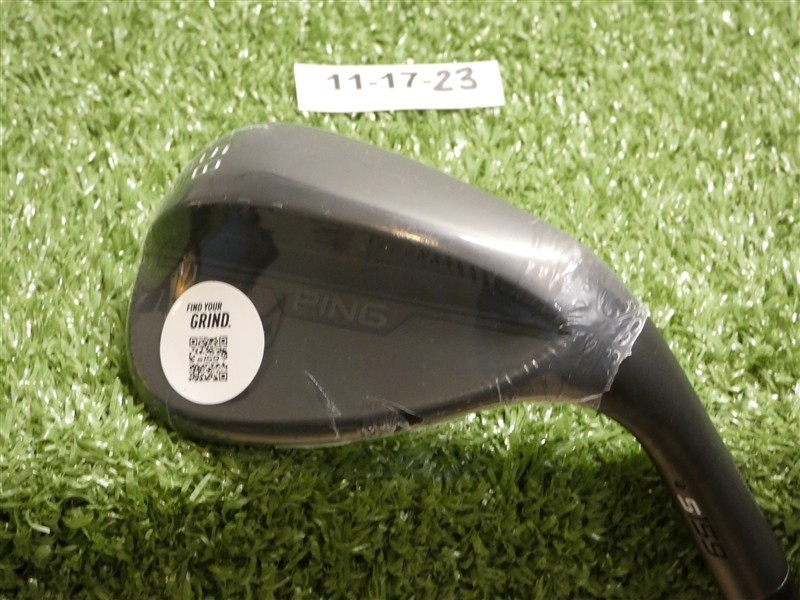 Ping S159 Midnight Black 58* 10* Lob Wedge S Grind ZZ 115 Steel Black Dot New