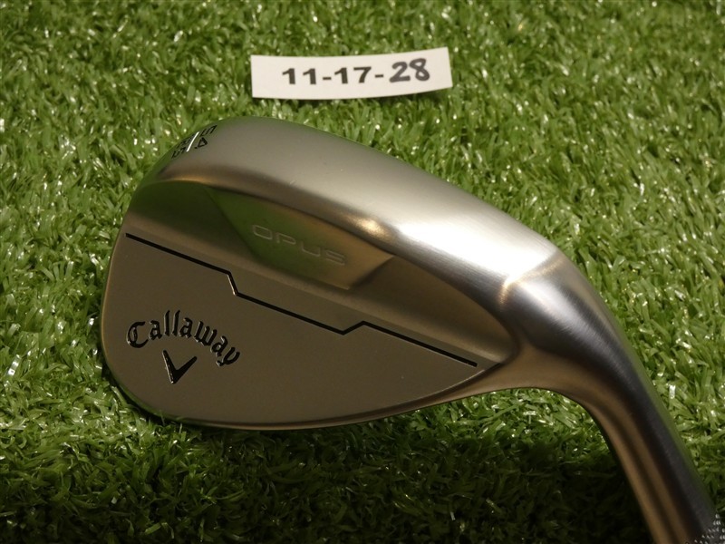 Callaway Opus Brushed Chrome 54* 12* Sand Wedge S Grind DG Mid 115 Steel New