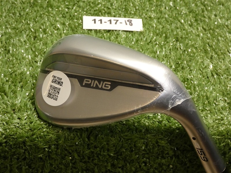 Ping S159 Chrome 56* 12* Sand Wedge S Grind ZZ 115 Steel Black Dot New