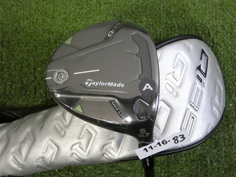 TaylorMade Qi35 Max Lite 18.5* 5 Wood Vanquish 40 R2 Senior Graphite with HC New