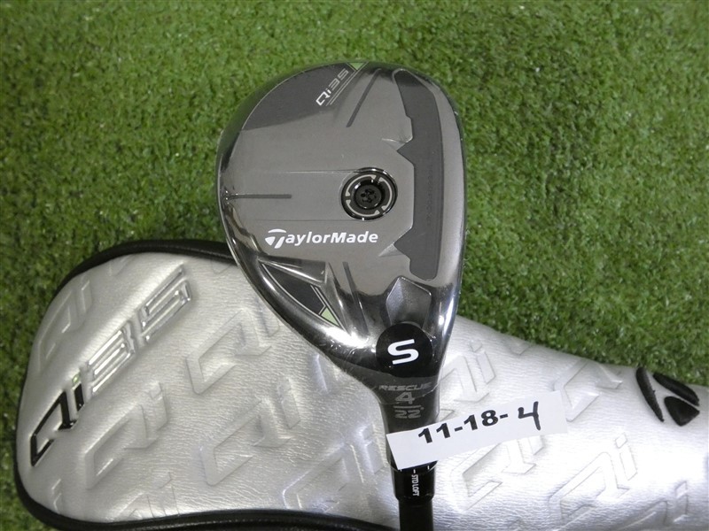 TaylorMade 2025 Qi35 22* 4 Hybrid Rescue Ventus Blue 7 Stiff Graphite w HC New