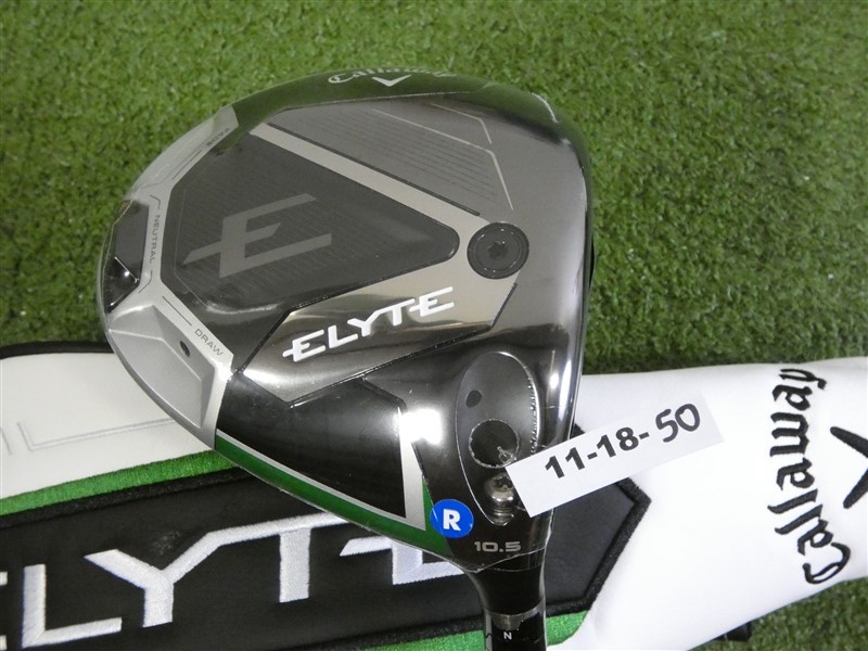 Callaway 2025 Elyte 10.5* Driver Denali Charcoal 50g 5.5 Regular Graphite HC New