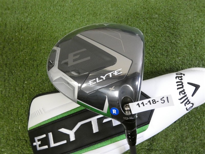 Callaway 2025 Elyte X 10.5* Driver Denali Charcoal 50g 5.5 Regular with HC New