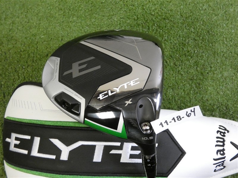 Callaway 2025 Elyte X 10.5* Driver Tensei 1K Black 75 Stiff Graphite w HC Mint