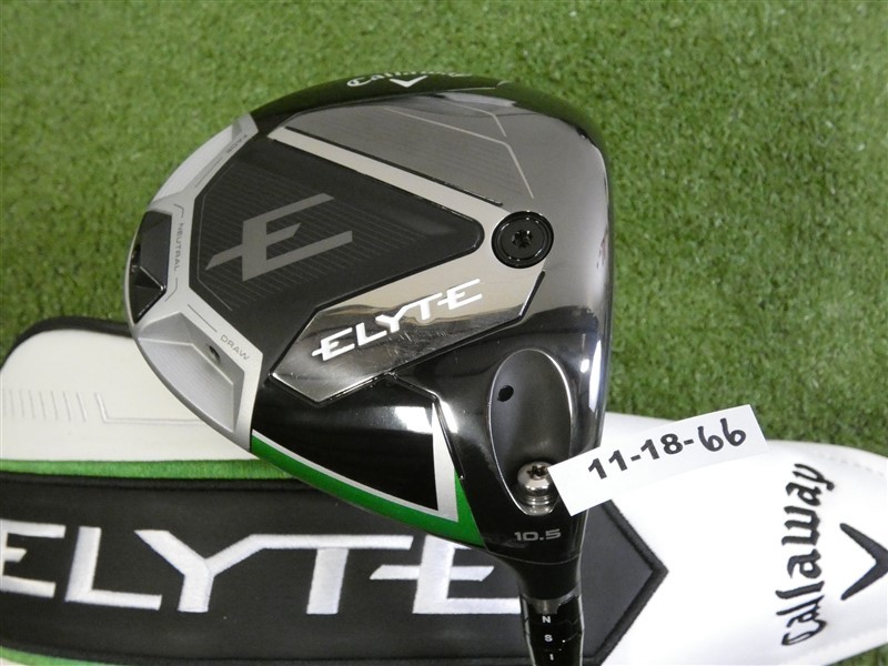 Callaway 2025 Elyte 10.5* Driver Denali Charcoal 50g 6.0 Stiff w Headcover Mint