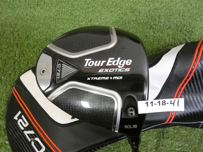 Tour Edge Exotics C721 10.5* Driver Ventus Red Core 4T 5 Regular Graphite HC Mid