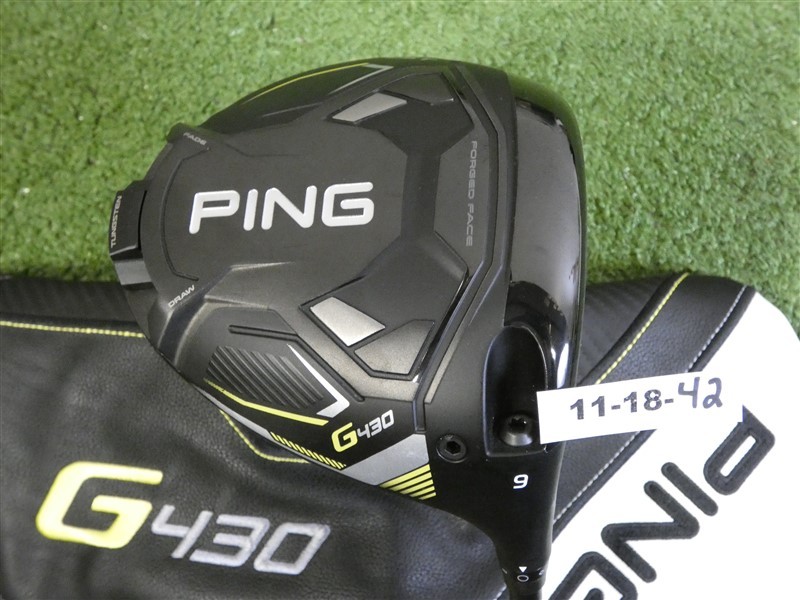PING G430 LST 9* Driver HZRDUS Black 62g 6.5 X Extra Stiff Graphite with HC Mint