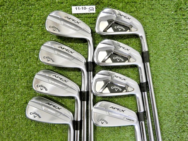 Callaway Apex 21/Apex Pro 21 Forged Mixed Irons 4-P, A Project X 6.0 Stiff Steel