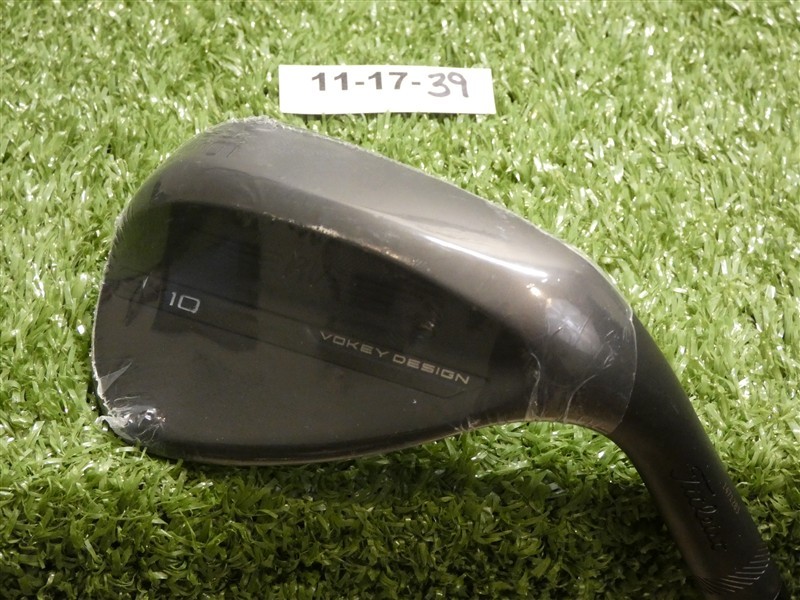 Titleist Vokey SM10 Jet Black 56* 10* Sand Wedge S Grind Dynamic Gold Steel New