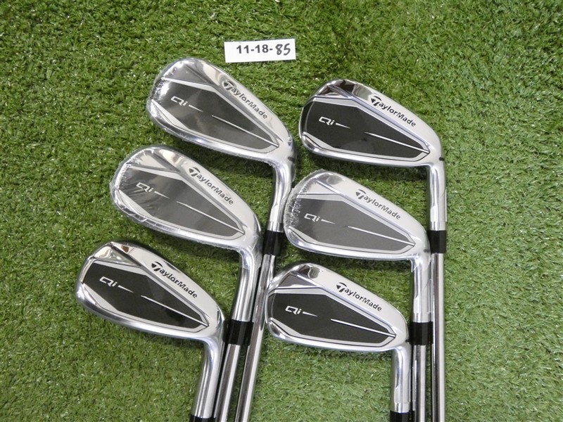 TaylorMade Qi Irons 5-P KBS Max MT 85 Stiff Steel Mint